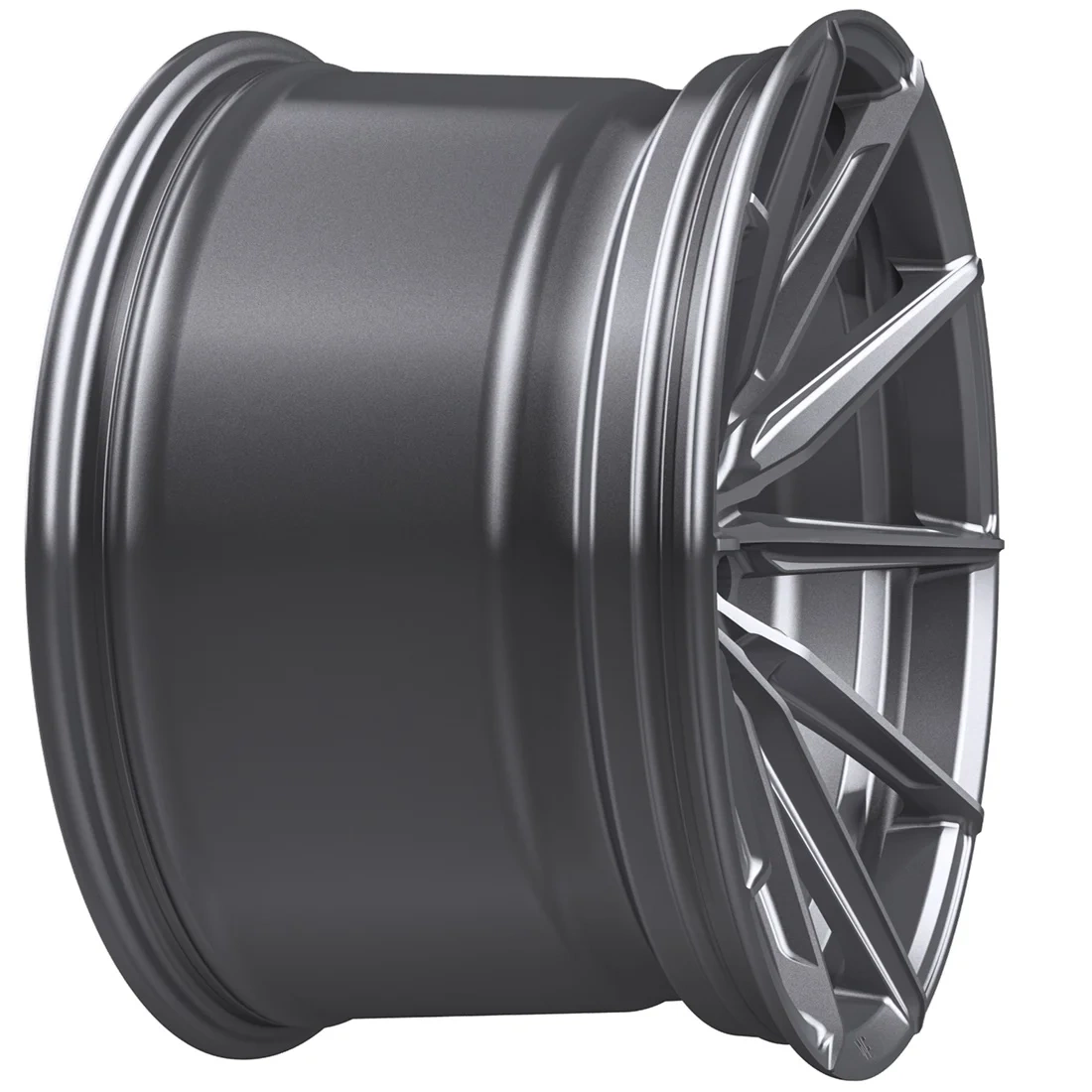 Легкосплавний диск 21" Wheelforce CF.3-FFR 21x11,5 ET17 5x112 Gloss Steel - фото My Tuning Lab