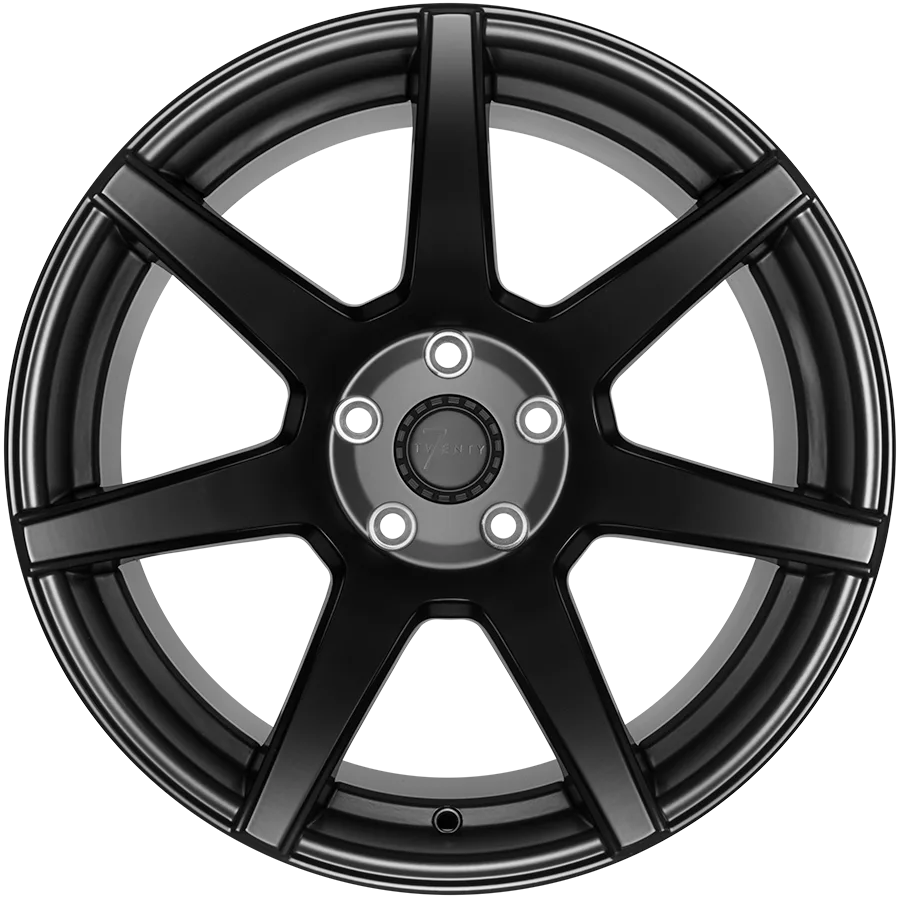 Легкосплавний диск 18" 7Twenty Style 55 18x10.5 ET5 5x114.3 сатиновий чорний - фото My Tuning Lab