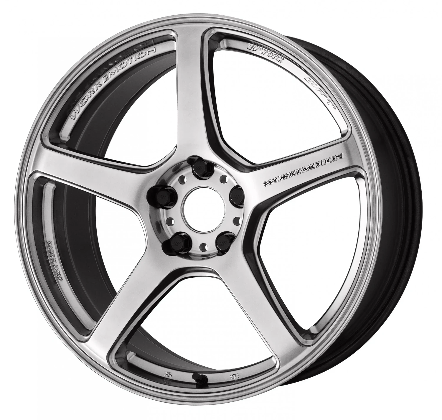 Легкосплавний диск 18" Work Wheels Work Emotion T5R 18x10,5 BLANK Glow срібний (GSL) - фото My Tuning Lab