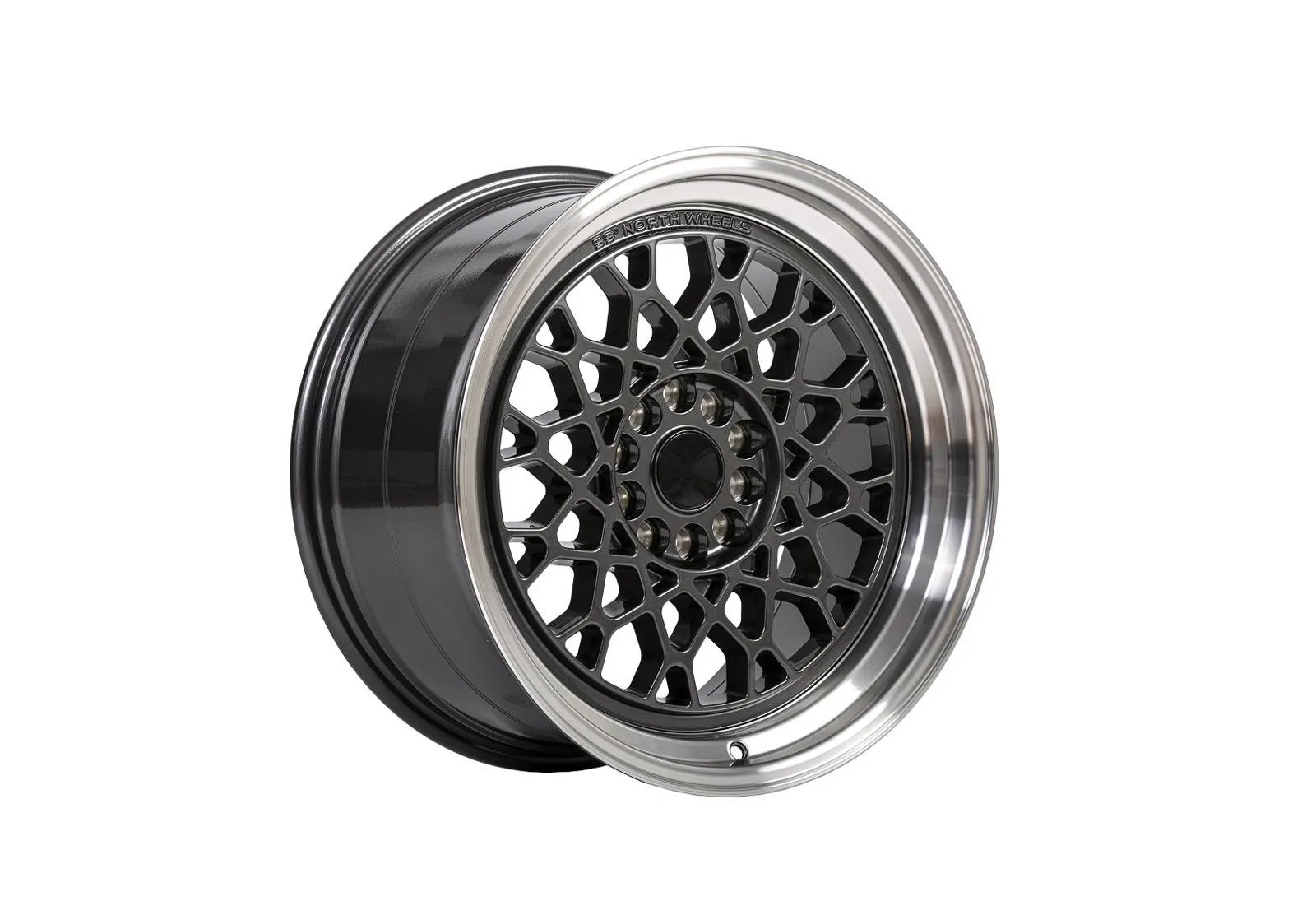 Легкосплавний диск 18" 59 North Wheels D-008 18x8,5 ET35 5x114,3/120 Antracite grey/полірований кант - фото My Tuning Lab