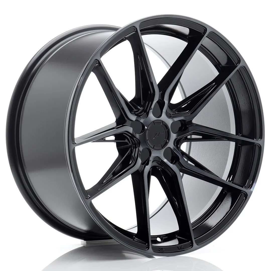 Легкосплавний диск 19" Japan Racing JR44 19x9,5 ET40 5x112 чорний Machined - фото My Tuning Lab
