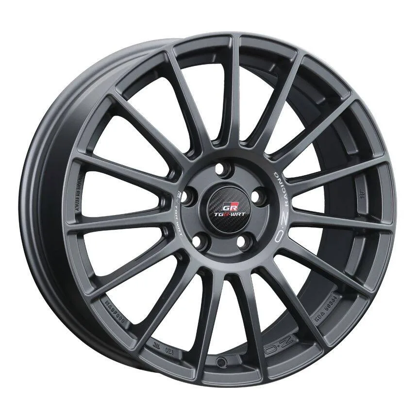Легкосплавний диск 18" OZ Superturismo Tgr-Wrt 18x8 ET45 5x100 Matt графіт - фото My Tuning Lab
